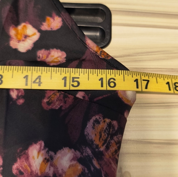 A new day Floral print midi slip dress size XS Spaghetti Strap - Picture 9 of 10